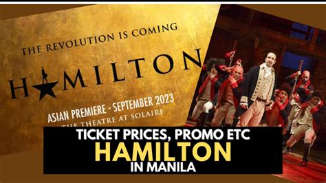 hamilton tickets manila|'Hamilton' in Manila: Tickets, Show Dates, and .